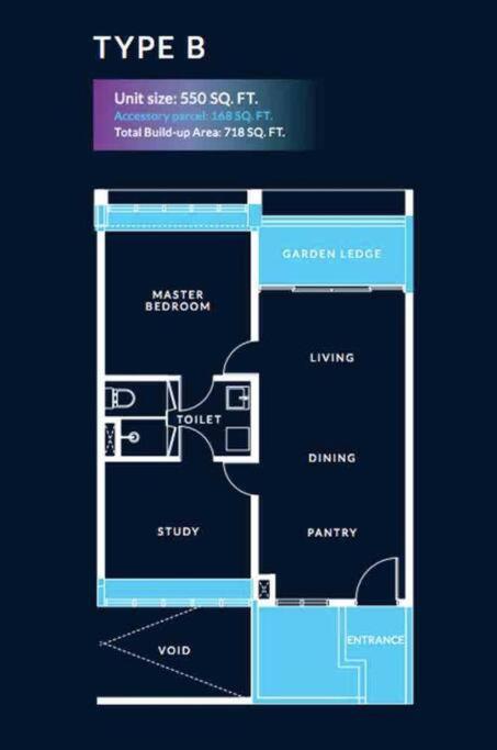 Cozy Aera Residence / Free Wi-Fi Netflix / Sunway Petaling Jaya Exterior foto